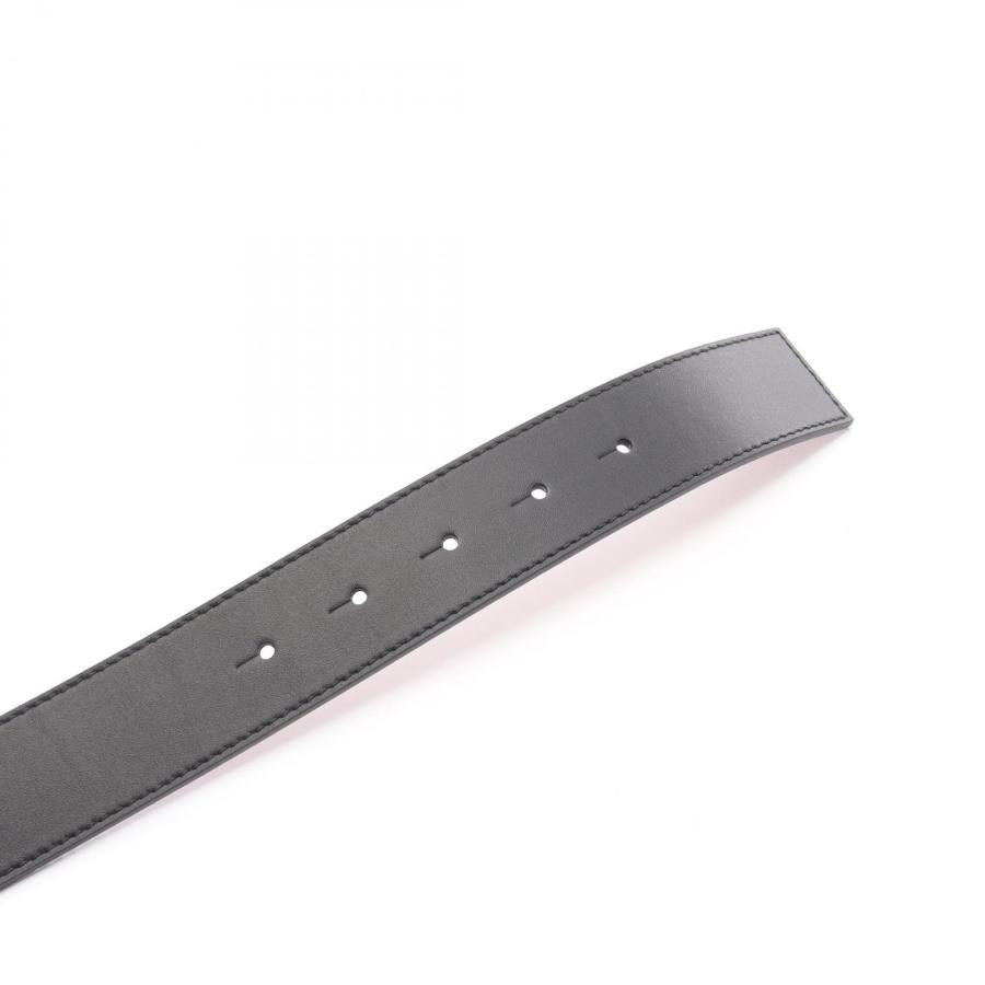 ロエベ アナグラム リバーシブル 3.5CM ブランドオフ LOEWE レザー ベルト レザー メンズの画像