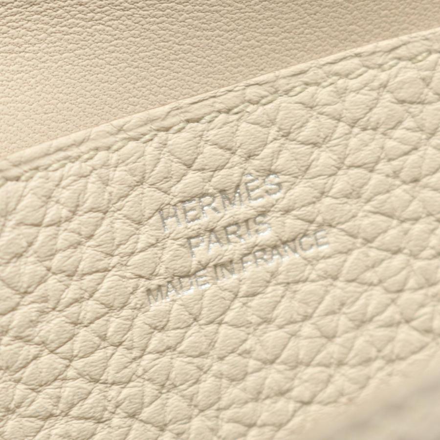 HERMES（エルメス） ドゴンロング ブランドオフ レザー 二つ折り長財布 