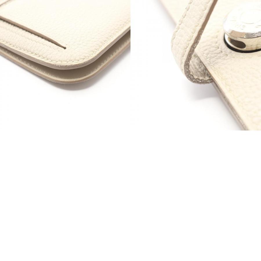 HERMES（エルメス） ドゴンロング ブランドオフ レザー 二つ折り長財布 