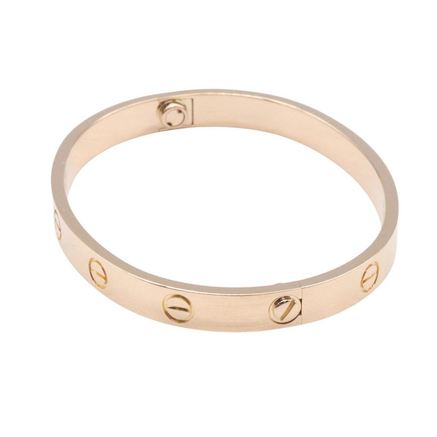 カルティエ　YG18Kラブブレス　18 Cartier（カルティエ） ラブブレス ブランドオフ CARTIER K18PG