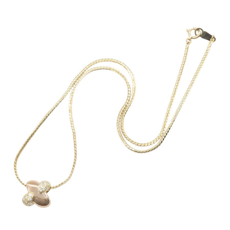 MIKIMOTO（ミキモト） ダイヤ ネックレス ブランドオフ MIKIMOTO K18 