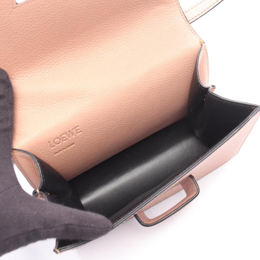 LOEWE（ロエベ） 爆買 バルセロナ スモール ブランドオフ レザー