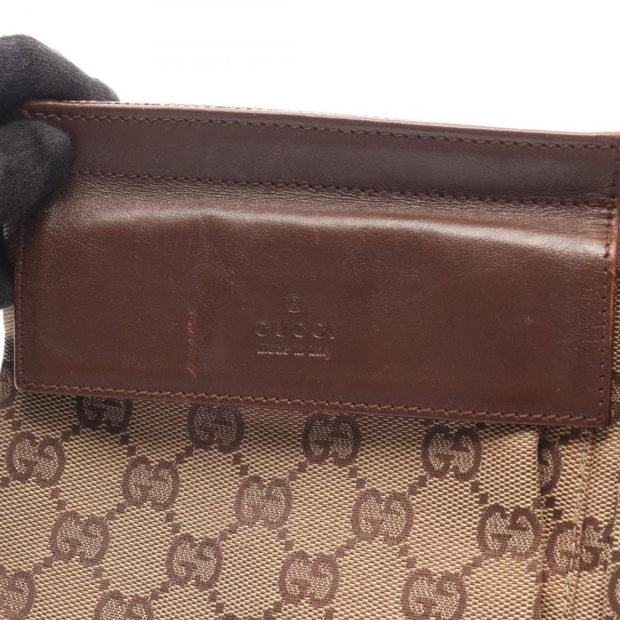 グッチ GGキャンバス ブランドオフ GUCCI キャンバス ウエストバッグ ボディバッグ ナイロンキャンバス 中古 メ