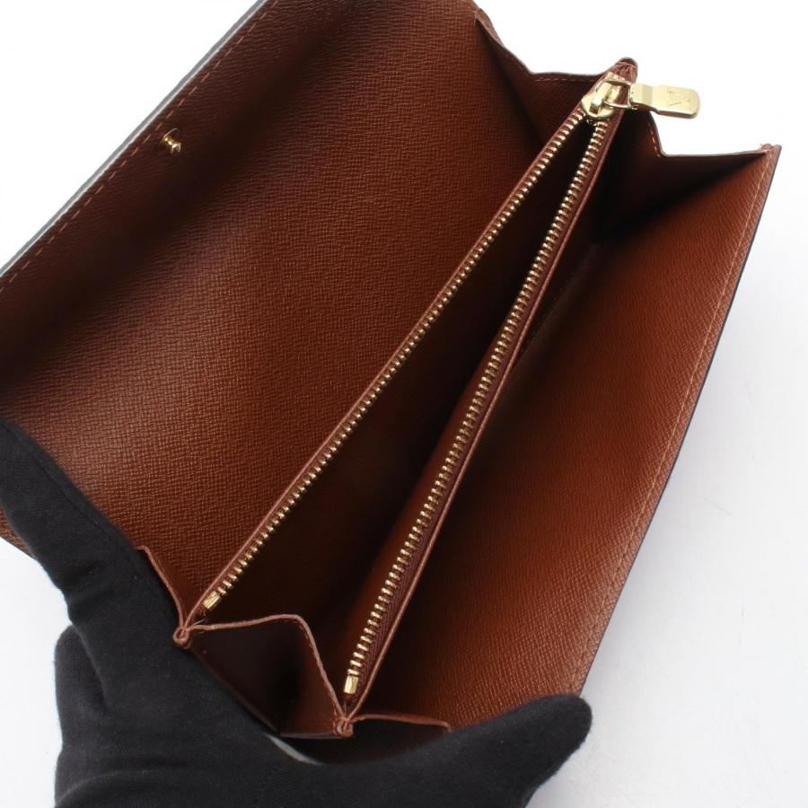 外観美 ルイヴィトン モノグラム ポシェット ポルトモネ クレディ 長財布 ② LOUIS VUITTON（ルイ・ヴィトン） ポシェット ポルトモネ クレディ