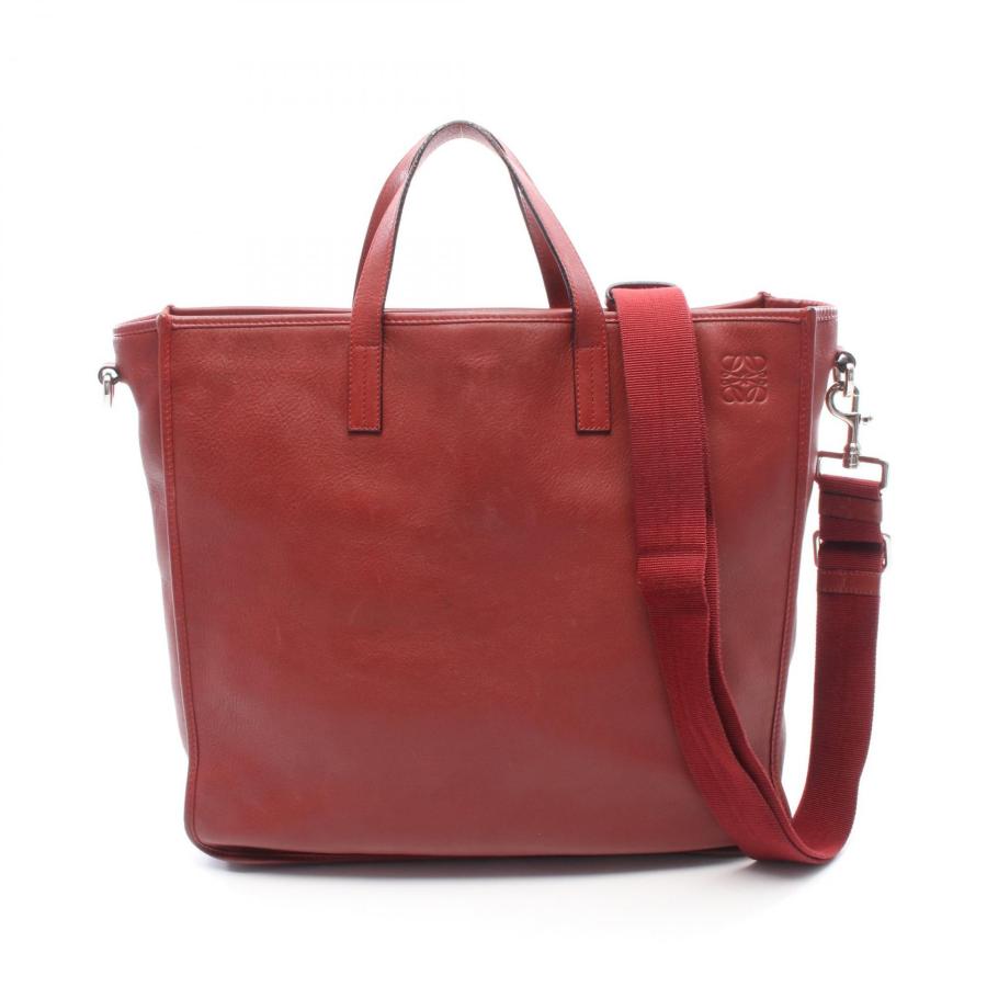 LOEWE（ロエベ） アナグラム 2WAY ブランドオフ レザー トートバッグ