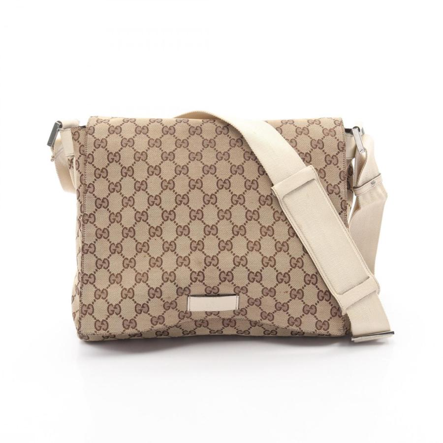 GUCCI（グッチ） GGキャンバス ブランドオフ キャンバス ショルダー