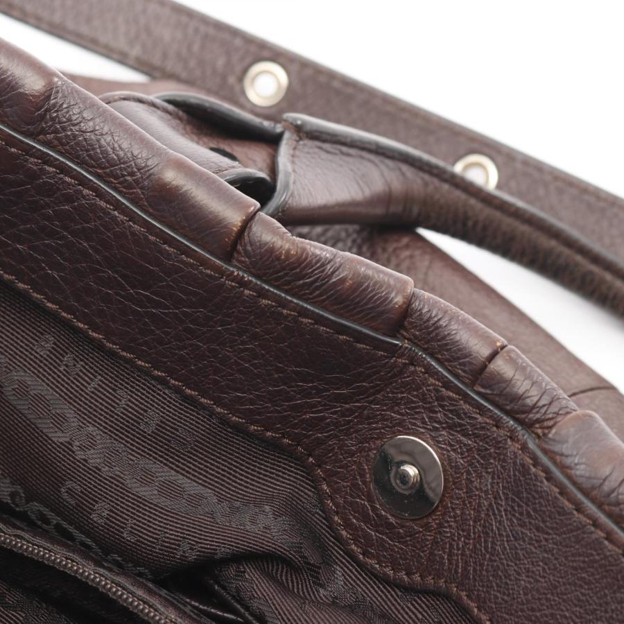 セリーヌ CELINE ピロー スモール 2WAY ショルダーバッグ バッグ レザー レディース ブラウン系 【中古】 CELINE（セリーヌ） ピロー スモール 2WAY ブランドオフ レザー