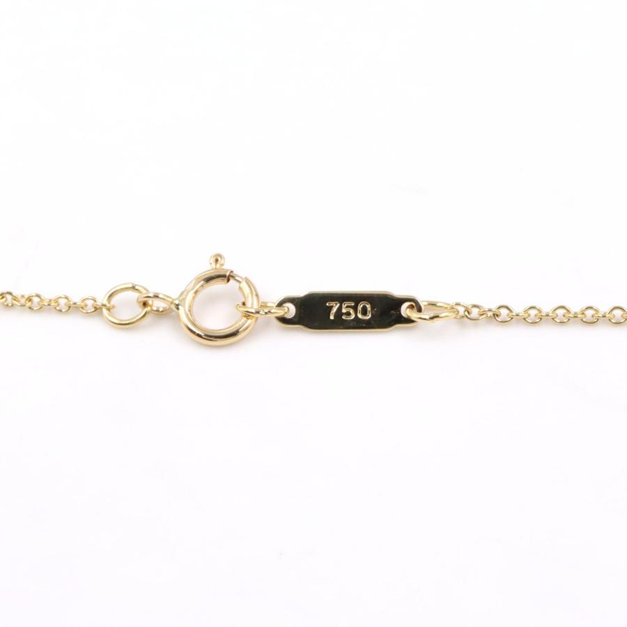 TIFFANY&CO ティファニー 750 パール 2Pダイヤ ネックレス TIFFANY&Co.（ティファニー） パール ターコイズ 2PD ネックレス