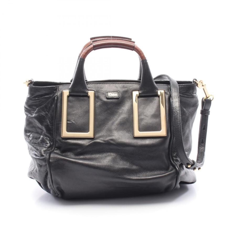 Chloe（クロエ） エテル ブランドオフ レザー ハンドバッグ レザー 