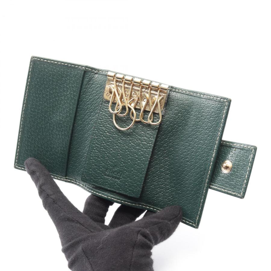【ほぼ未使用】GUCCI GG柄 GGキャンバス×レザー 6連 キーケース GUCCI（グッチ） 【中古】GUCCI キーケース 6連【非常に良い】GG柄 GG