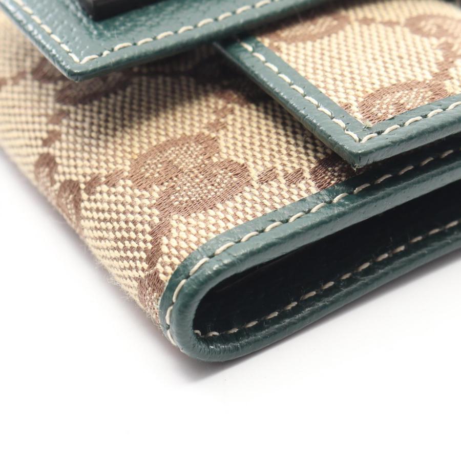 GUCCI GGキャンバス キーケース GUCCI（グッチ） GUCCI GGキャンバス キーケース6本用 鍵入れ 茶