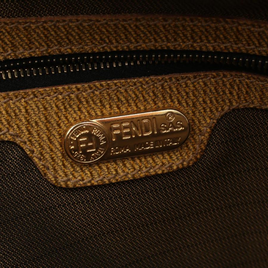 FENDI（フェンディ） ゼブラ 2WAY ブランドオフ キャンバス トート