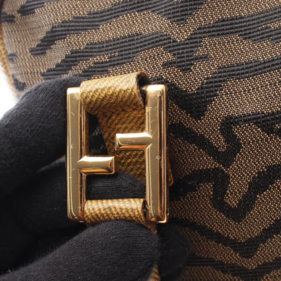FENDI（フェンディ） ゼブラ 2WAY ブランドオフ キャンバス トート