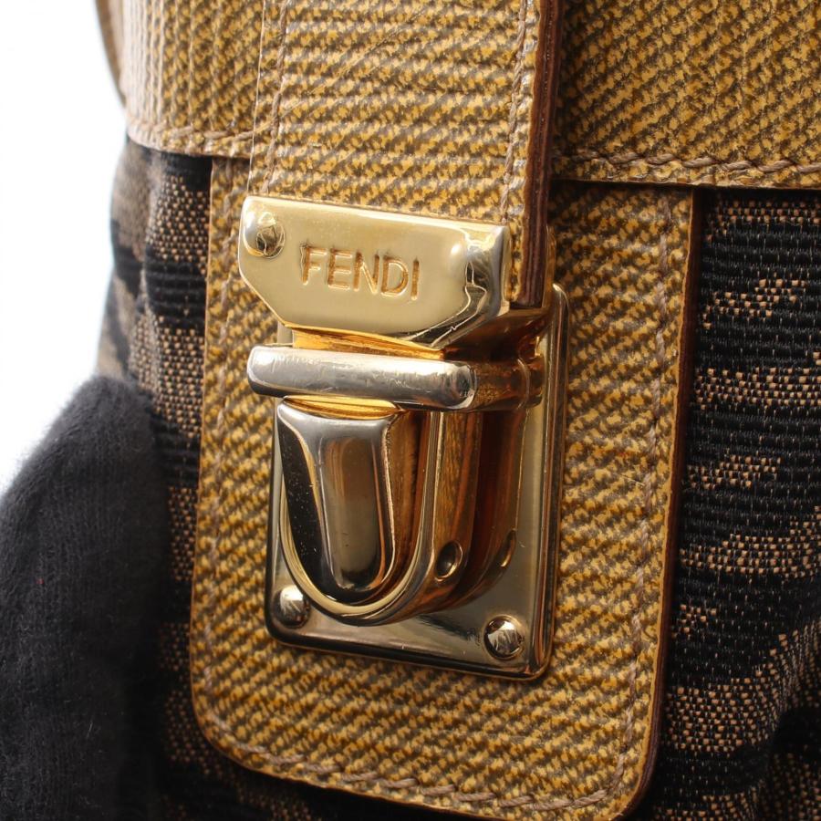 FENDI（フェンディ） ゼブラ 2WAY ブランドオフ キャンバス トート
