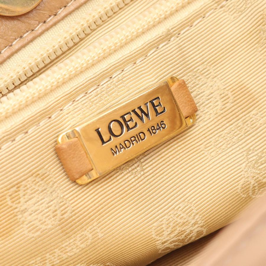 LOEWE（ロエベ） アナグラム ブランドオフ レザー トートバッグ ナッパ
