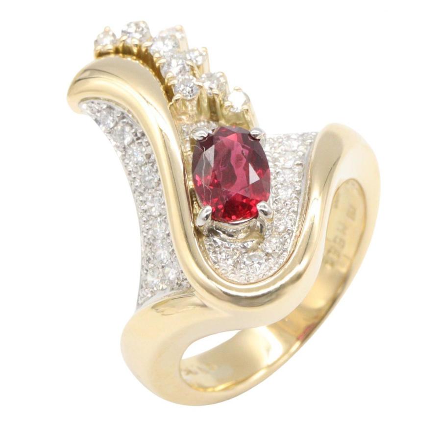 ジュエリー タイ産 ルビー ダイヤモンド リング ブランドオフ JEWELRY 