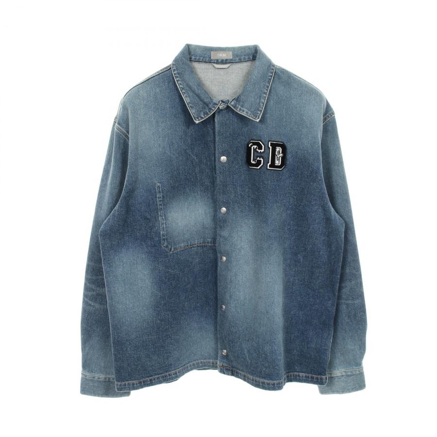 ディオール Dior HOMME × KENNY SCHARF ロゴ スナップシャツジャケット