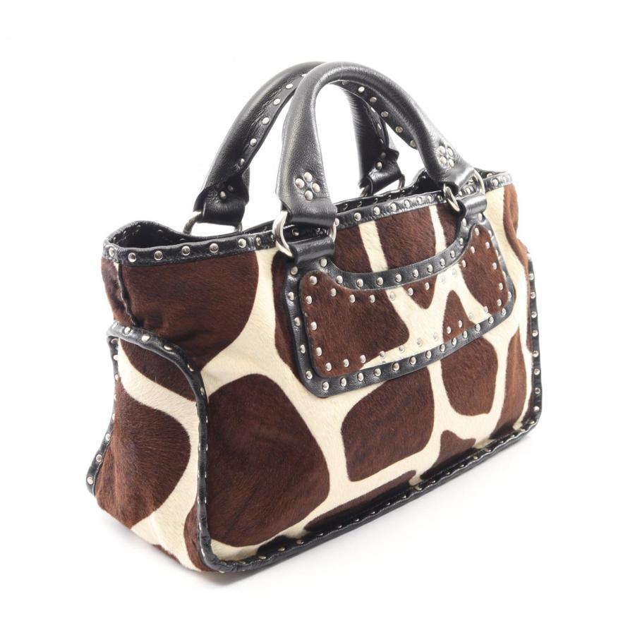 CELINE（セリーヌ） ブギーバッグ ブランドオフ レザー ハンドバッグ