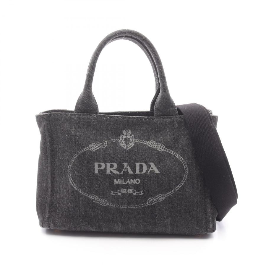 PRADA（プラダ） CANAPA カナパ 2WAY ブランドオフ デニム トート