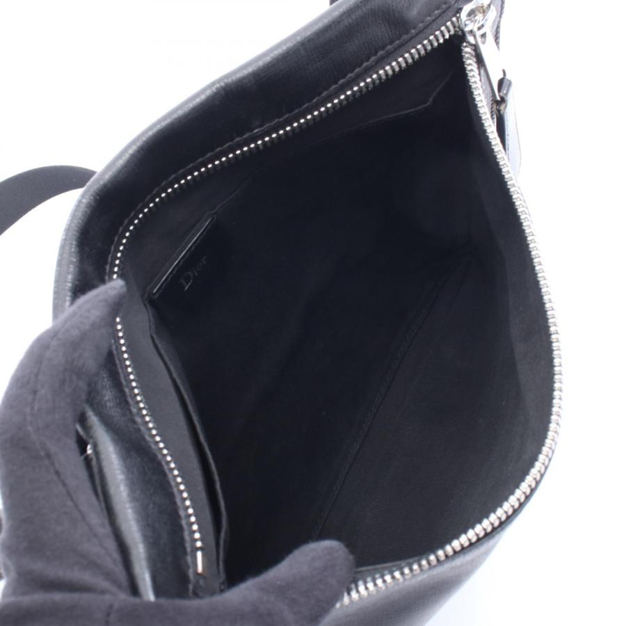 ディオール ブランドオフ Dior レザー ショルダーバッグ 中古 メンズ