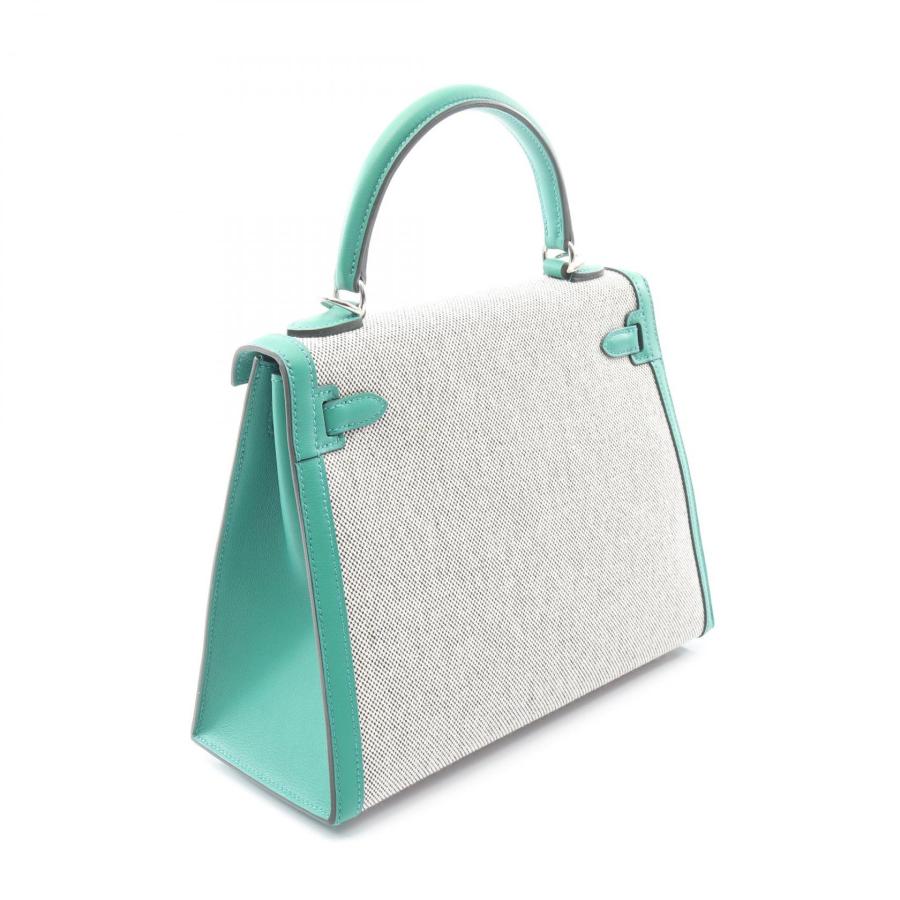 HERMES（エルメス） ケリー25 外縫い ブランドオフ キャンバス