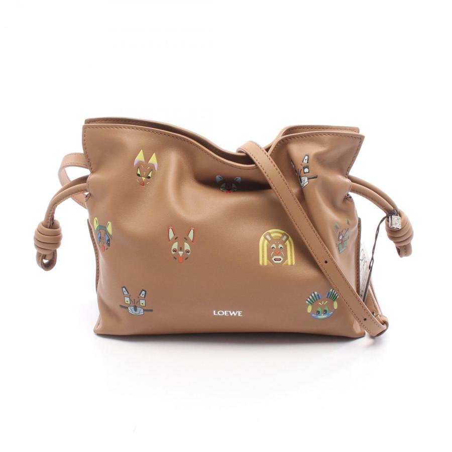 ロエベ LOEWE フューチャリスト キャット フラメンコ ミニ ショルダーバッグ バッグ レザー レディース ブラウン系 / マルチカラー A411FC2XAC 【新品】 LOEWE（ロエベ） フューチャリスト キャット フラメンコ ミニ ブランド