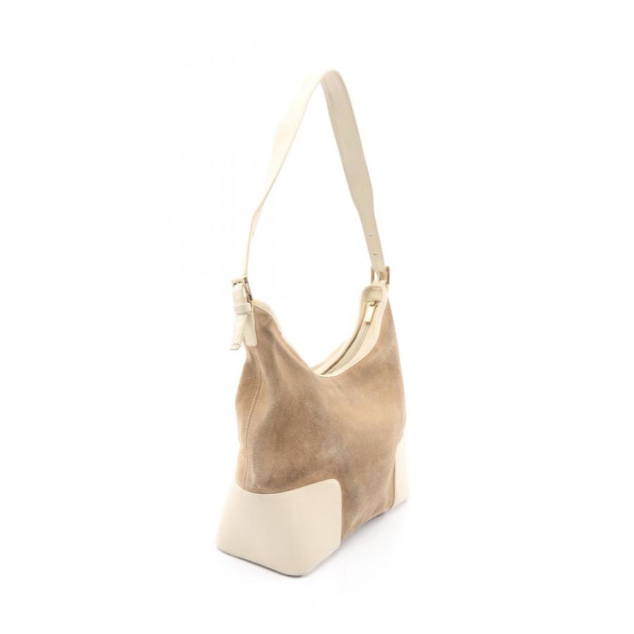 【希少】LOEWE ロエベ ショルダーバッグ アナグラム スエード レザー 茶系 LOEWE（ロエベ） アナグラム ブランドオフ スウェード ショルダー