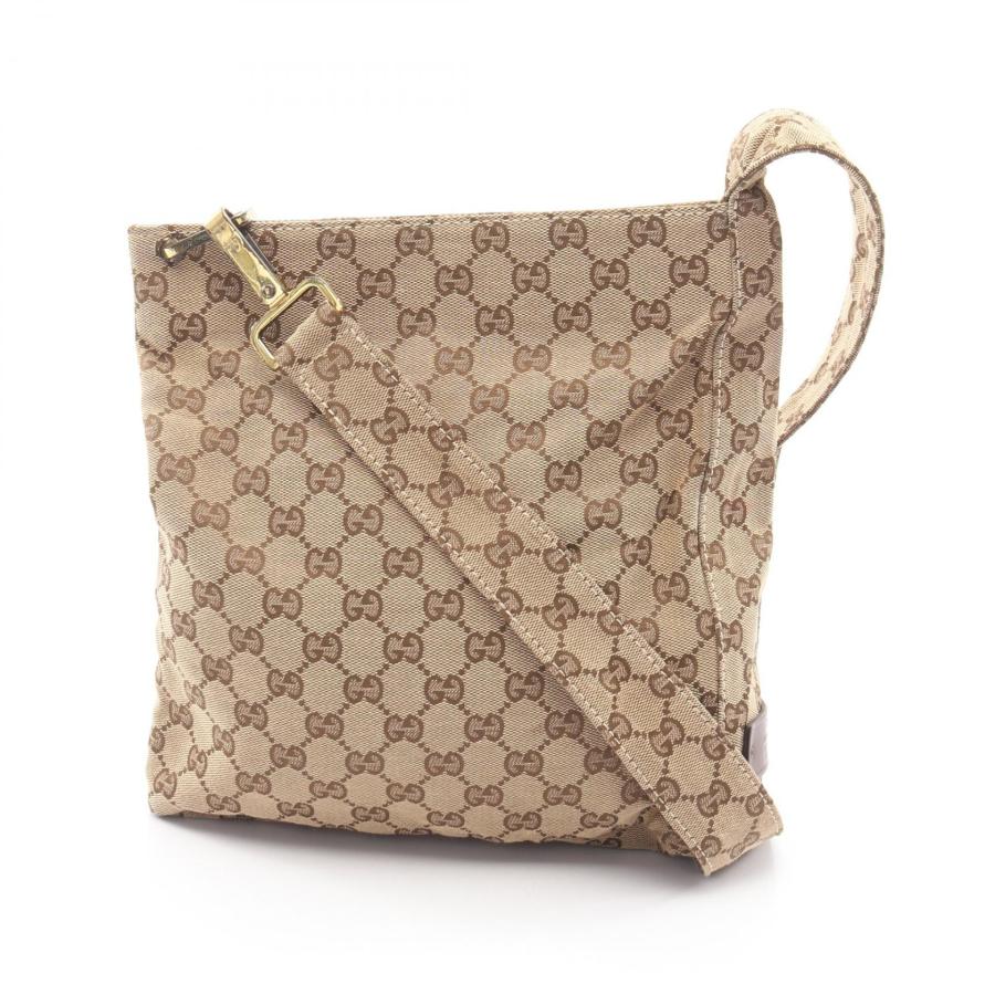 GUCCI（グッチ） GGキャンバス ブランドオフ キャンバス ショルダー 