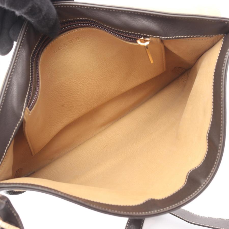 LOEWE（ロエベ） アナグラム ブランドオフ スウェード ショルダー