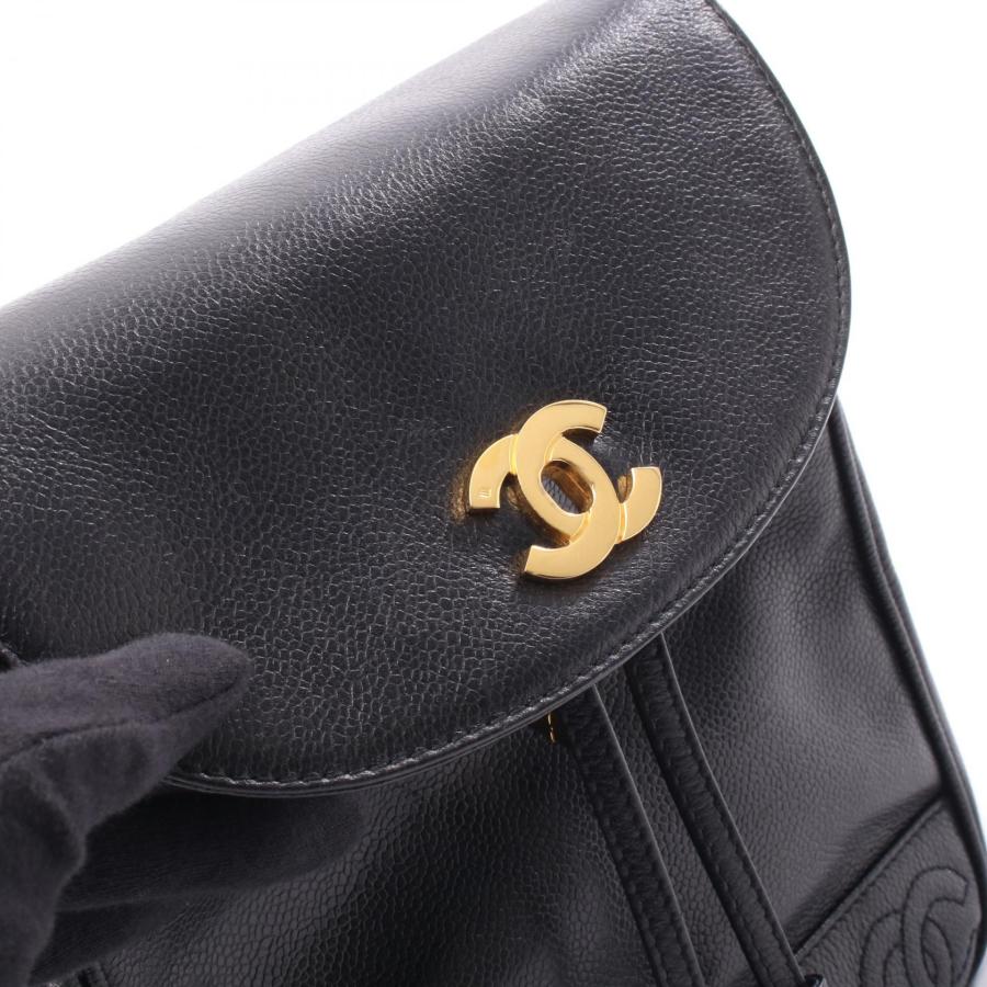 CHANEL（シャネル） トリプルココマーク ブランドオフ キャビアスキン
