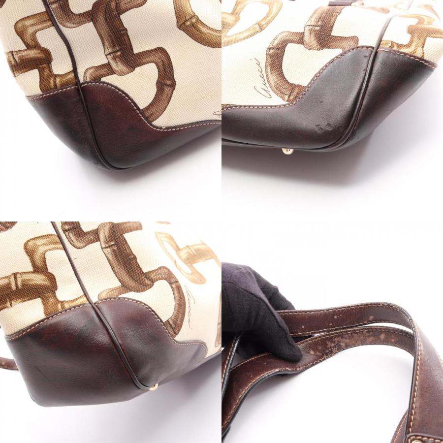 GUCCI（グッチ） バンブーホースビット ブランドオフ キャンバス