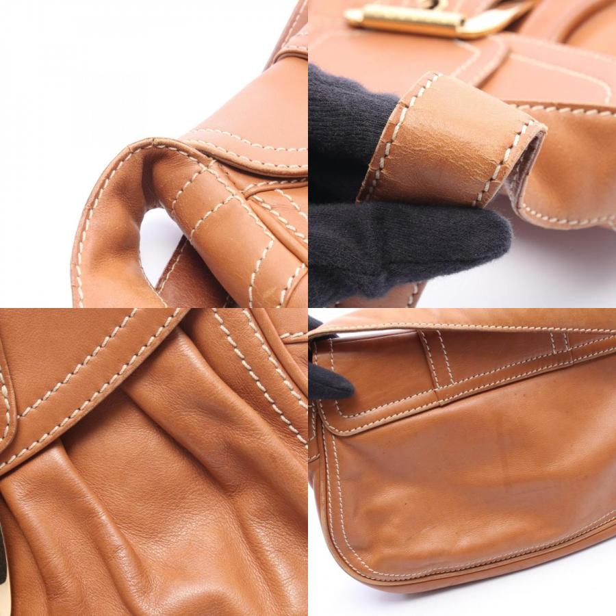 CELINE（セリーヌ） ブランドオフ レザー ショルダーバッグ レザー