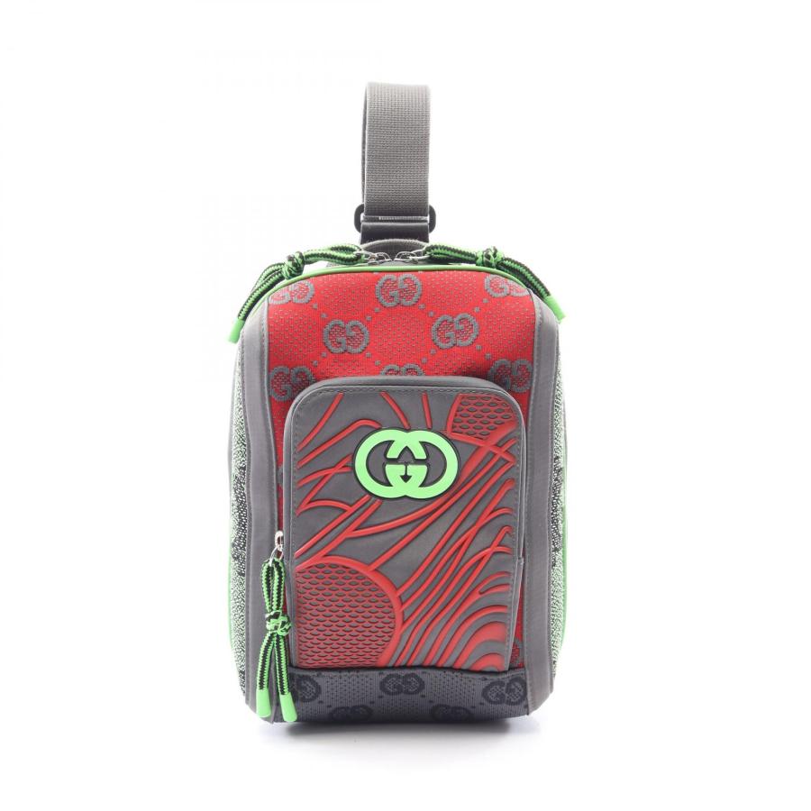 GUCCI（グッチ） GG柄 ブランドオフ キャンバス ウエストバッグ ボディ