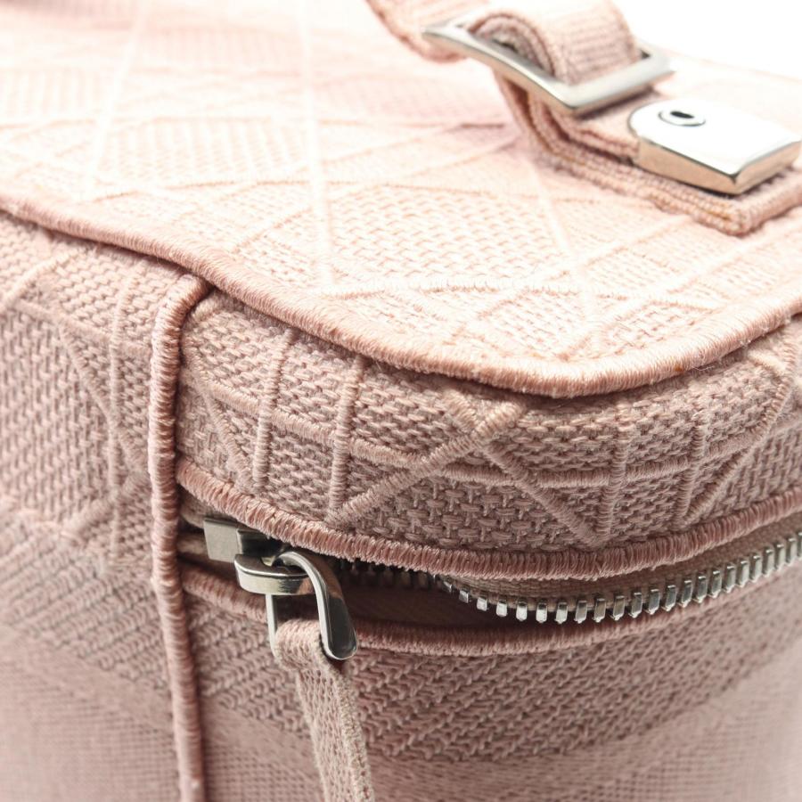 ディオール DIORTRAVE ヴァニティ カナージュ ブランドオフ Dior キャンバス ハンドバッグ ジャガード 中古 レ_7