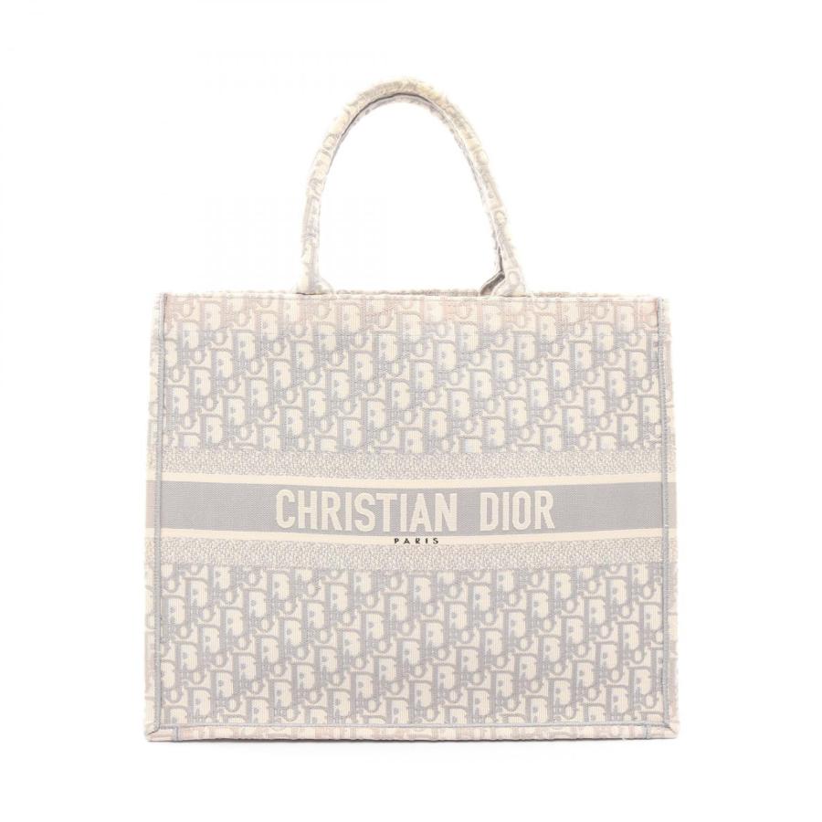 クリスチャンディオール BOOK TOTE ブックトート ラージ オブリーク