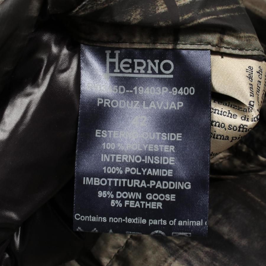 HERNO（ヘルノ） リバーシブル ノーカラー ブランドオフ ナイロン