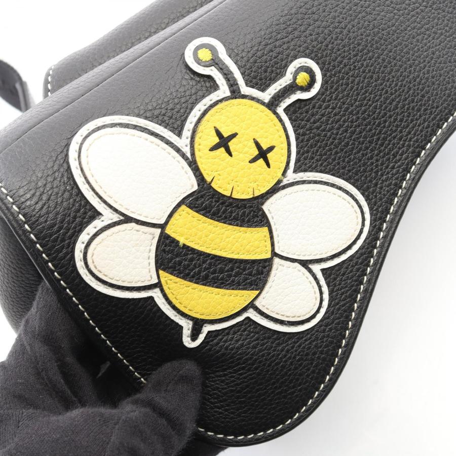 爆買 ディオール Christian Dior × KAWS サドルバッグ ブランドオフ