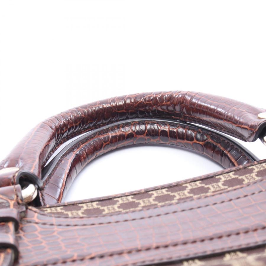 CELINE（セリーヌ） ブギーバッグ マカダム クロコ型押し ブランドオフ