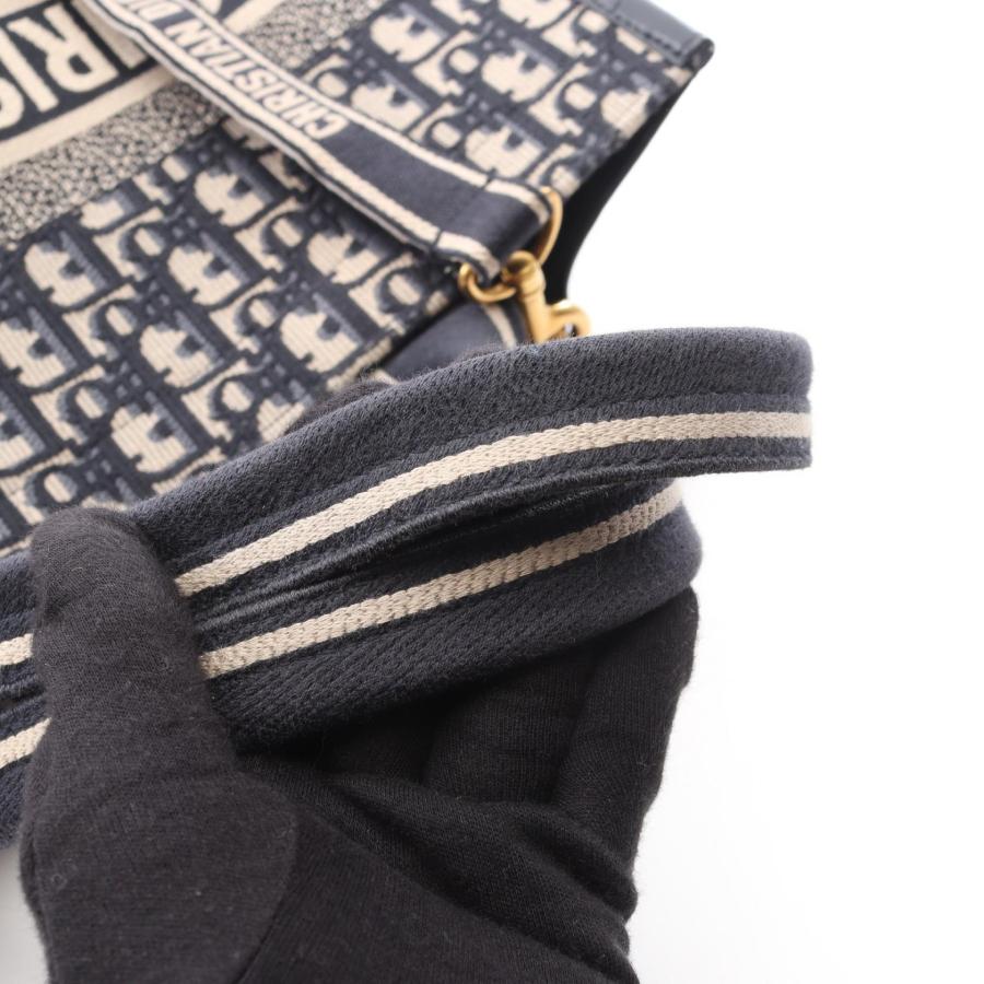 ディオール BOOK TOTE ブックトート オブリーク エンブロイダリー 2WAY