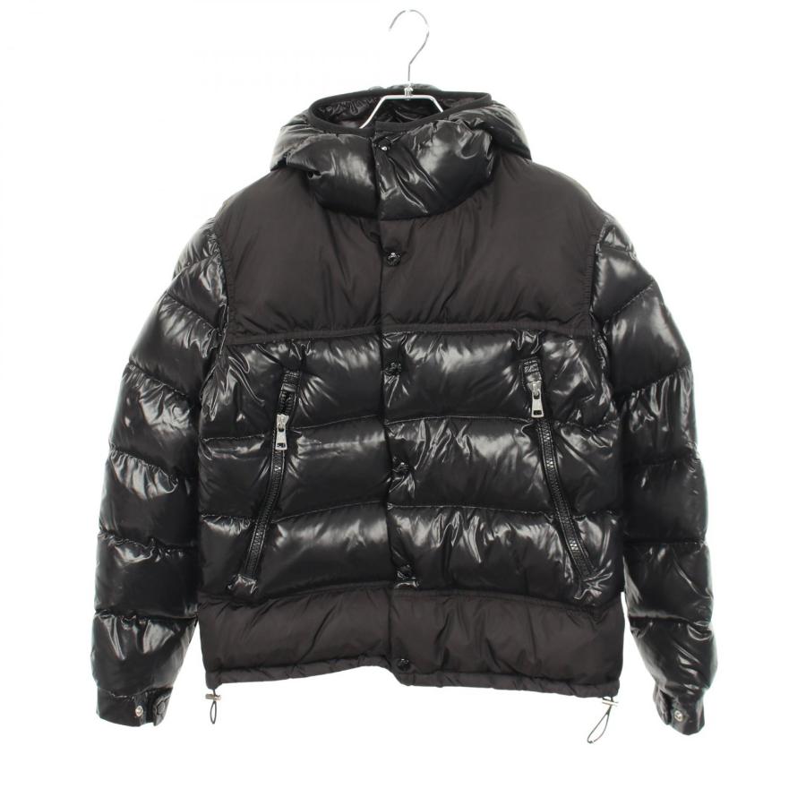 モンクレール TANY タニー ブラック メンズLLサイズ フードあり USED MONCLER（モンクレール） 爆買 TANY フード付き ブランドオフ ナイロン