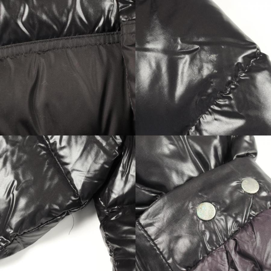 モンクレール TANY タニー ブラック メンズLLサイズ フードあり USED MONCLER（モンクレール） MONCLER TANY タニー ダイヤ キルティング