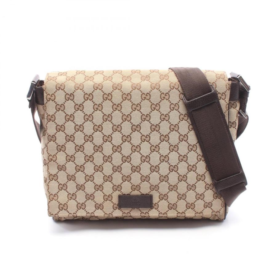 GUCCI（グッチ） GGキャンバス ブランドオフ キャンバス ショルダー