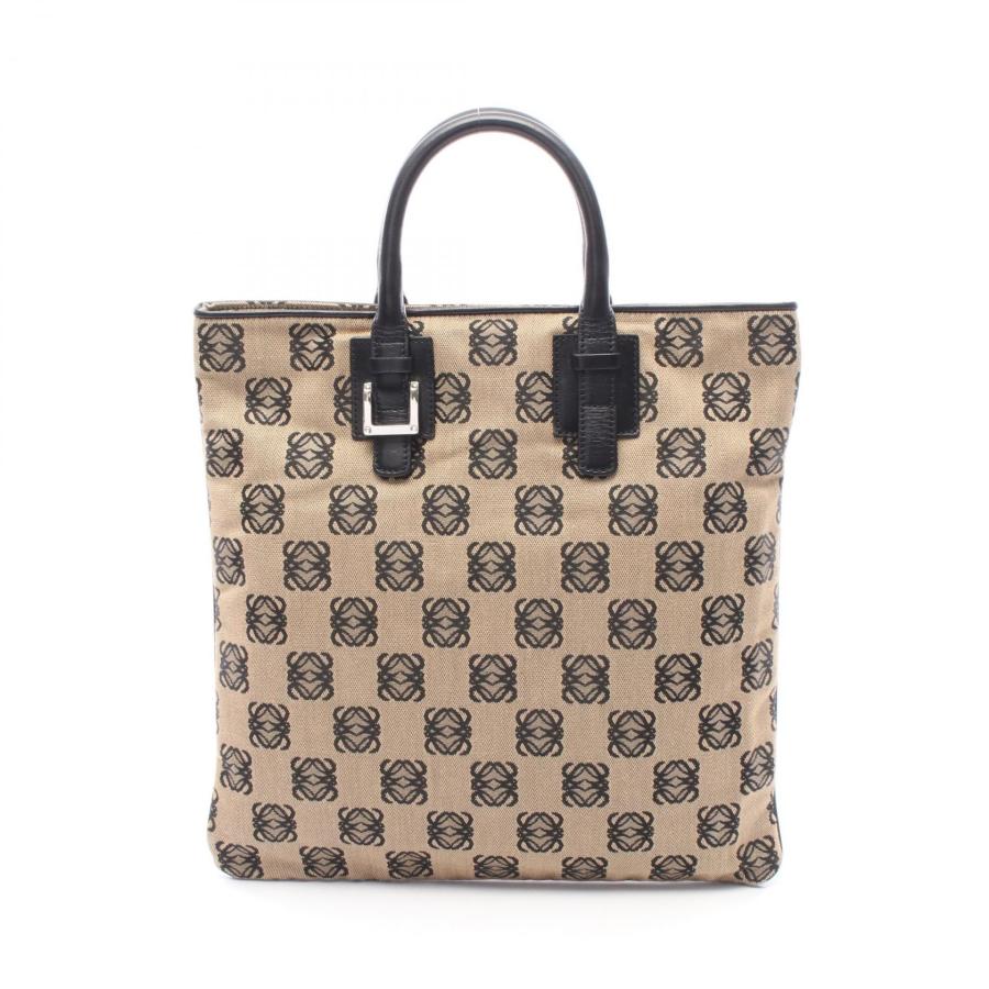 美品 【LOEWE】 ロエベアナグラム キャンバストート LOEWE（ロエベ） アナグラム ブランドオフ キャンバス トートバッグ
