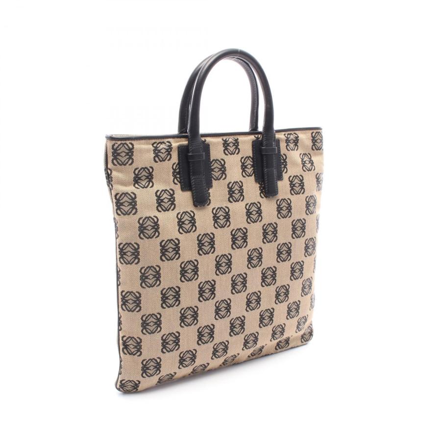 美品 【LOEWE】 ロエベアナグラム キャンバストート LOEWE（ロエベ） アナグラム ブランドオフ キャンバス トートバッグ
