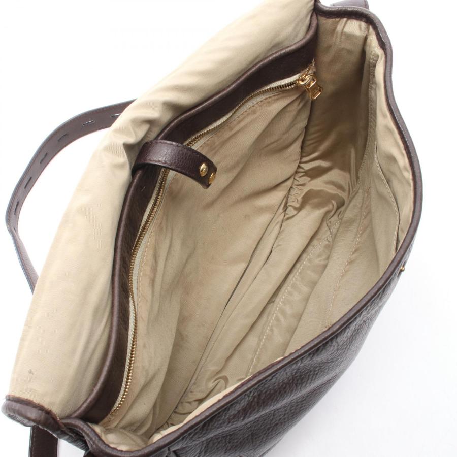 ロエベ ヘリテージ ブランドオフ LOEWE レザー ショルダーバッグ レザー 中古 レディース_2
