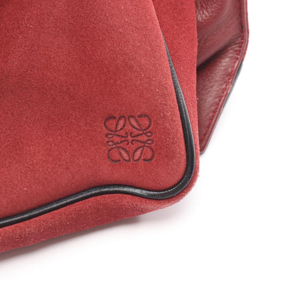 LOEWE（ロエベ） アナグラム ブランドオフ スウェード セカンドバッグ 
