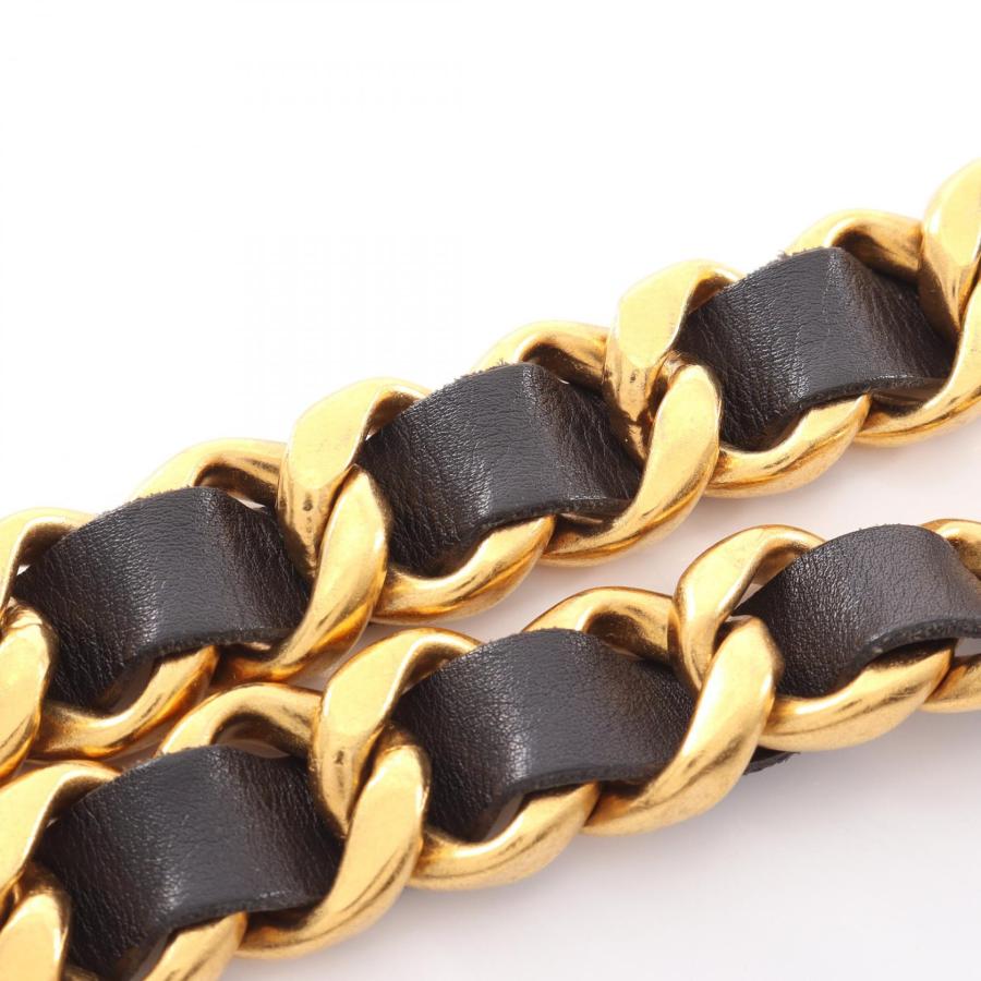 CHANEL（シャネル） チェーン ブランドオフ レザー ベルト 中古
