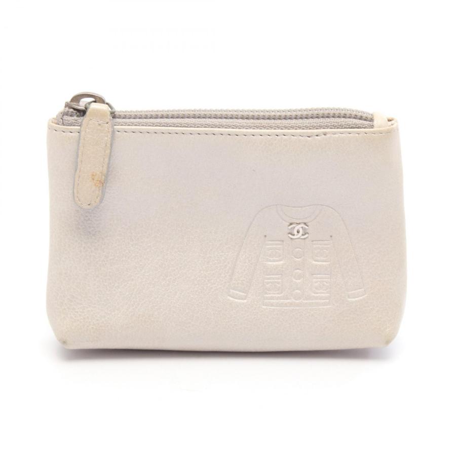 シャネル CHANEL ケース パース キーリング ココマーク CHANEL（シャネル） ココマーク キーリング付き ブランドオフ レザー