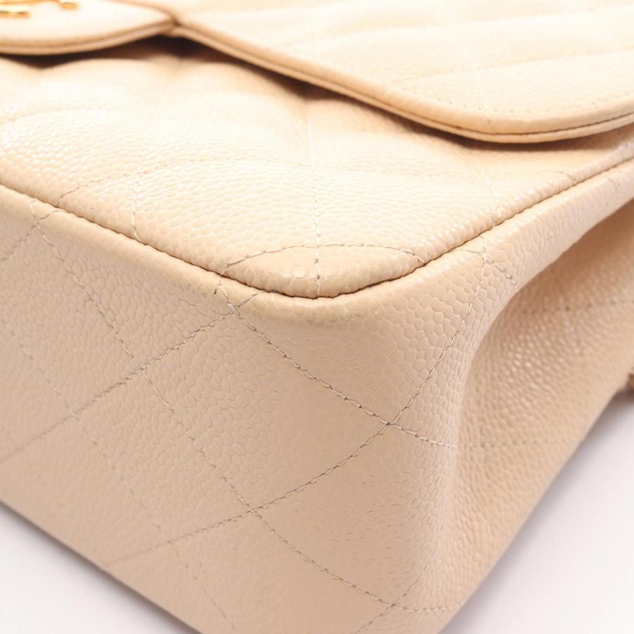 CHANEL マトラッセ 30 キャビアスキン Wフラップ CHANEL（シャネル） （美品）シャネル マトラッセ 30 ダブルチェーン W