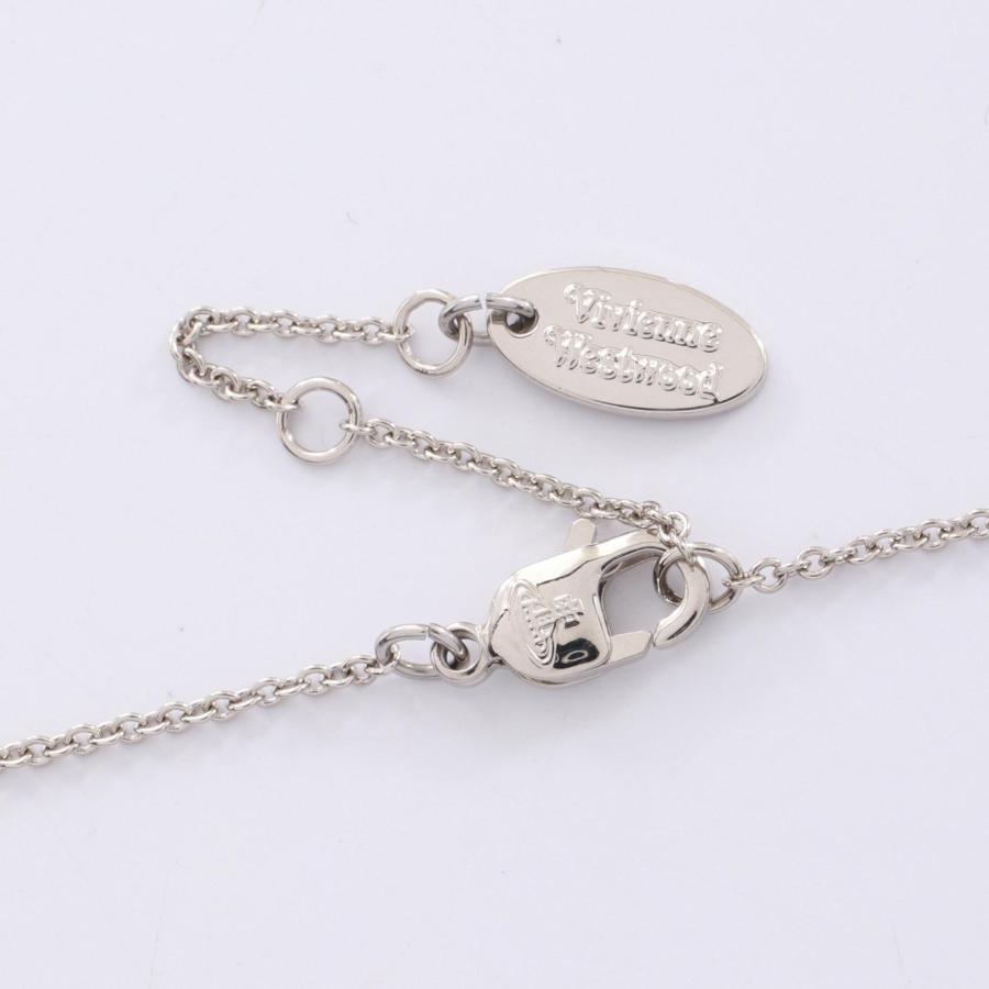 ヴィヴィアンウエストウッド NEW DIAMANTE HEART ブランドオフ Vivienne Westwood ステンレススチール ネックレ_3